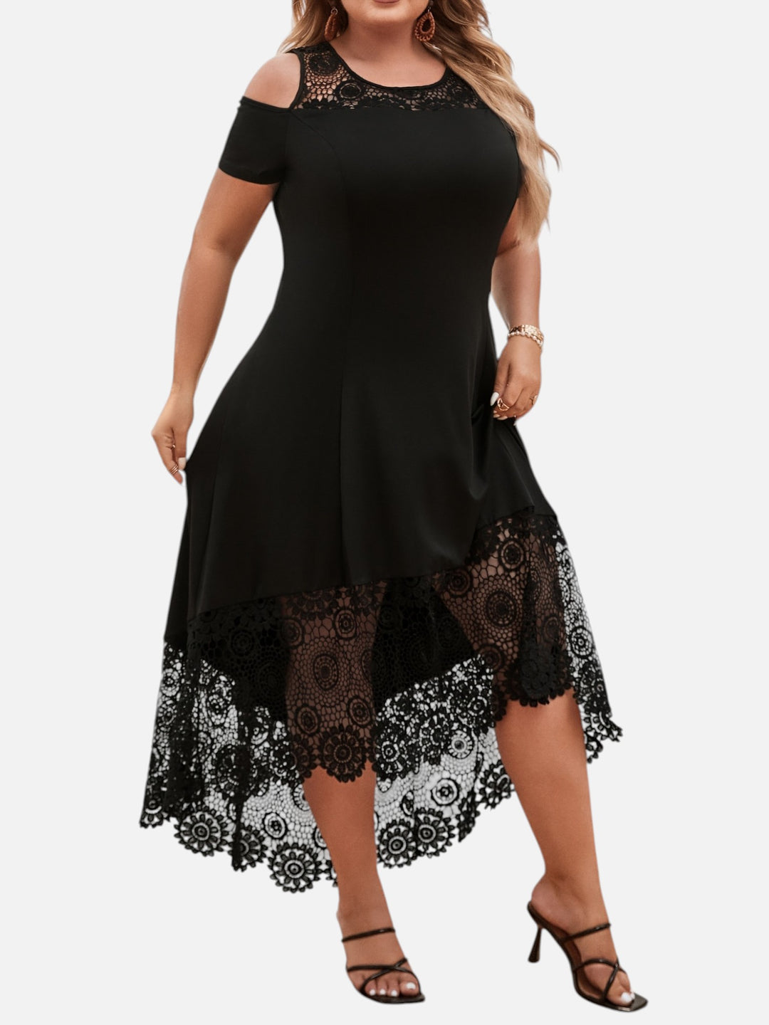 Women’s Plus Size A-Line Dress for Wedding Guest and Parties