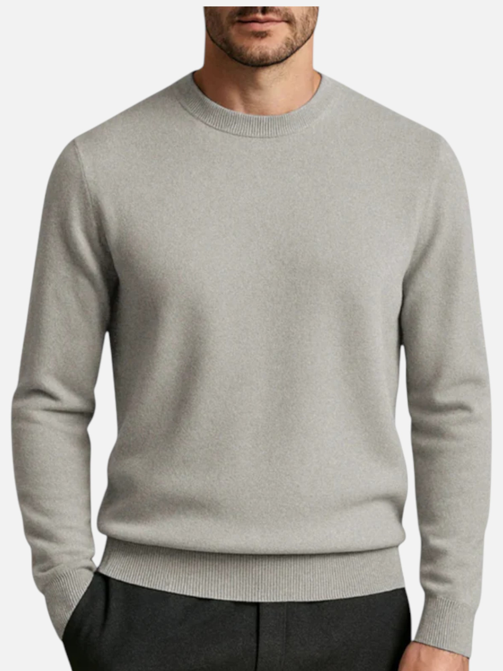 Aurevien | Men’s Classic Cashmere Crew Jumper