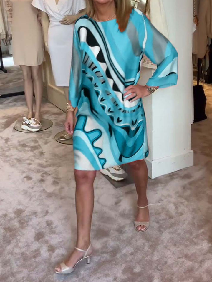 Elegant Midi Dress for Women Lightweight Summer Outfit