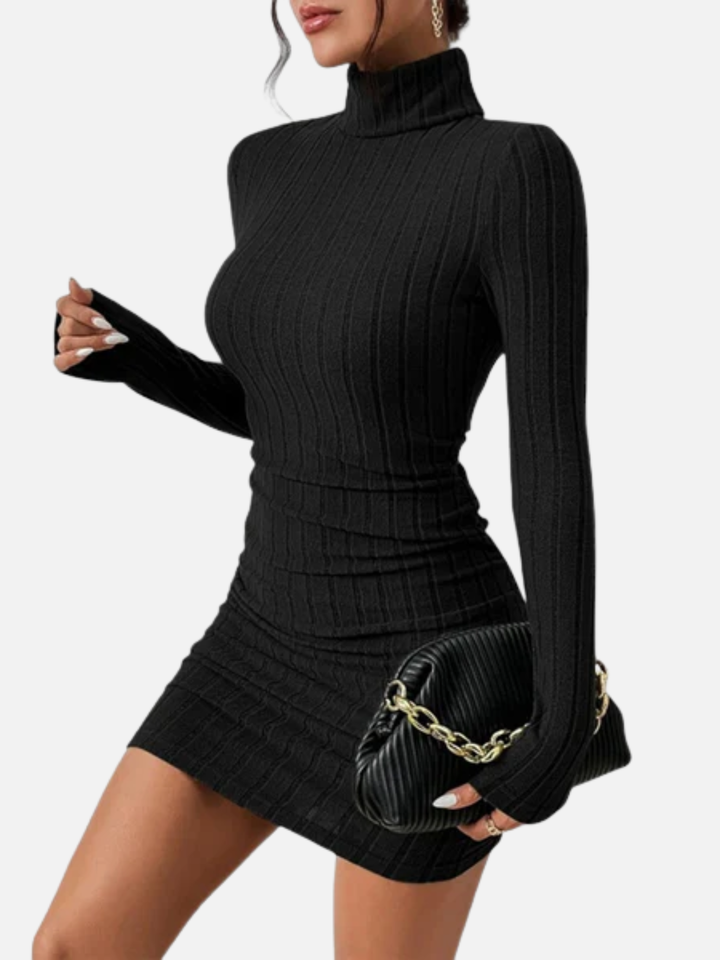 Women's Slim Fit Shapewear Mini Dress for Body Shaping Support