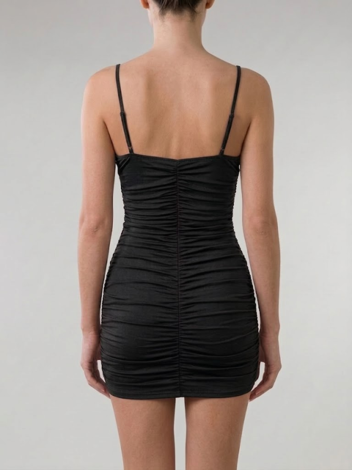 Women’s Fitted Mini Dress Lightweight Sleeveless Summer Dress