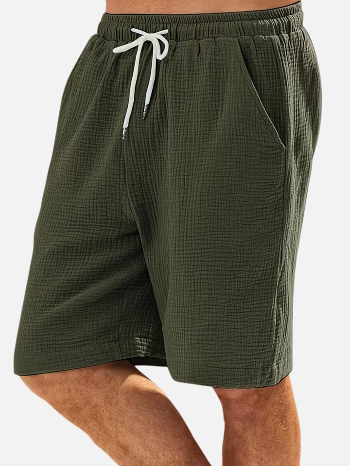 Men's Casual Shorts for Summer Lightweight Elastic Waist Comfort
