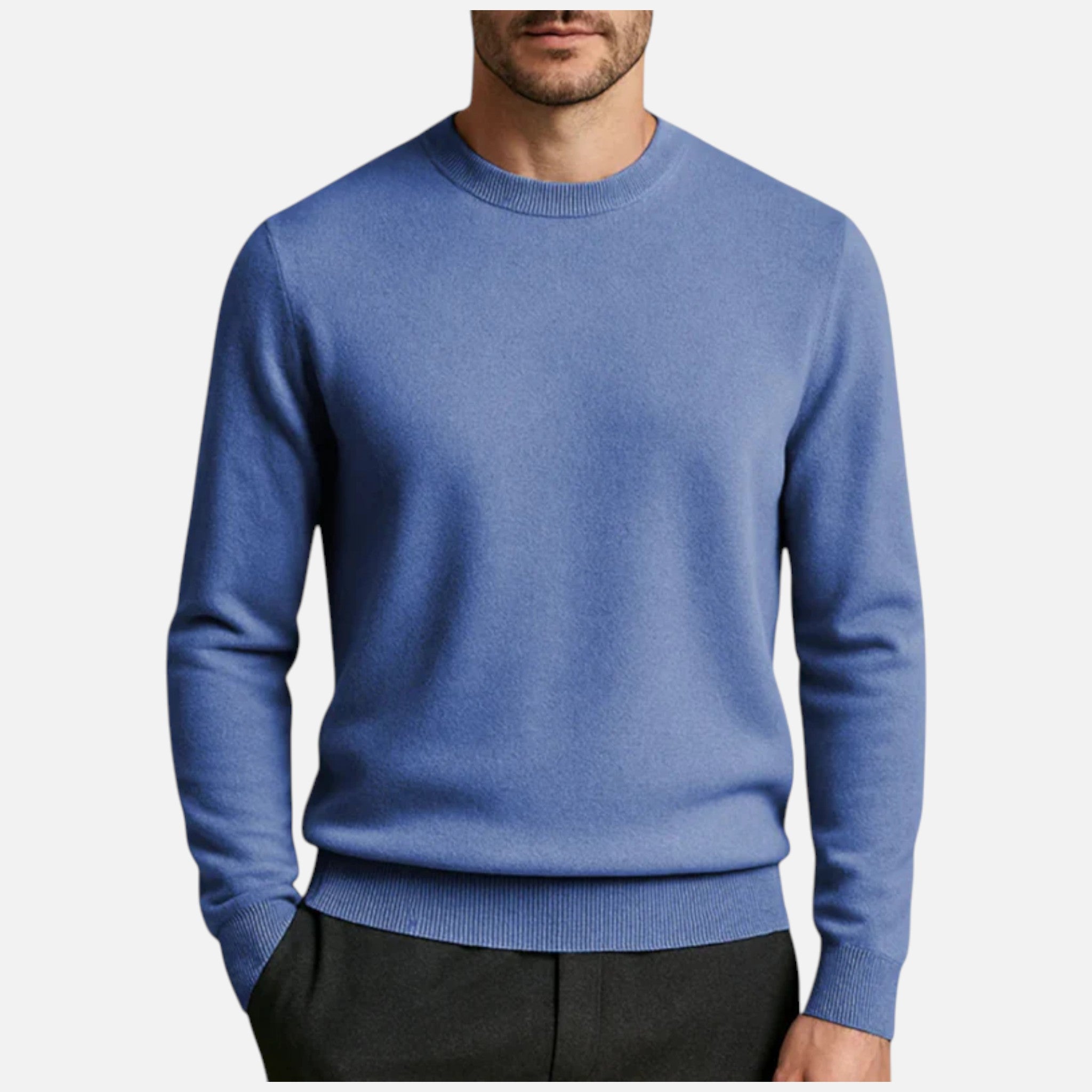 Aurevien | Men’s Classic Cashmere Crew Jumper