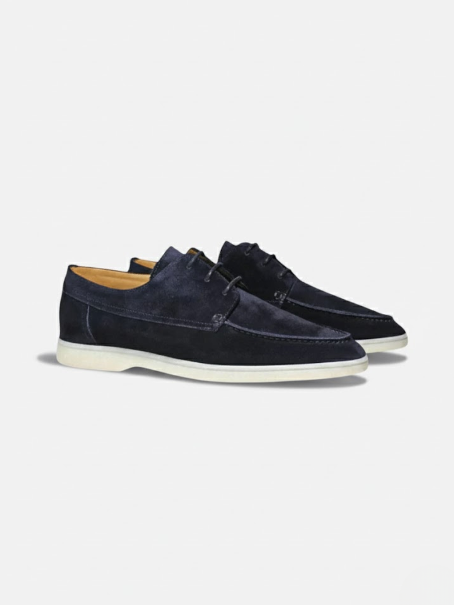 Aurevien | Men’s Suede Heritage Lace-Up Loafers