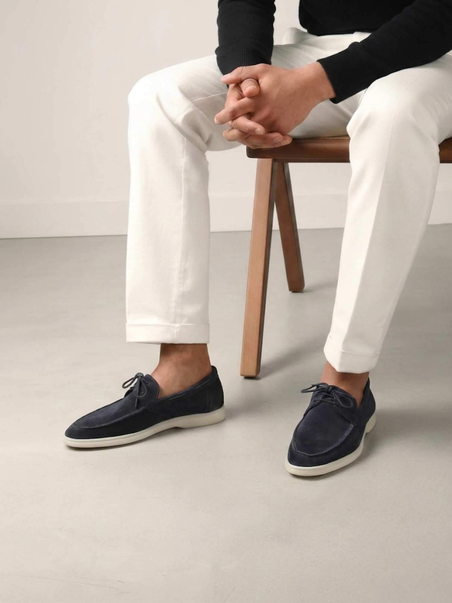 Aurevien | Men’s Suede Heritage Lace-Up Loafers