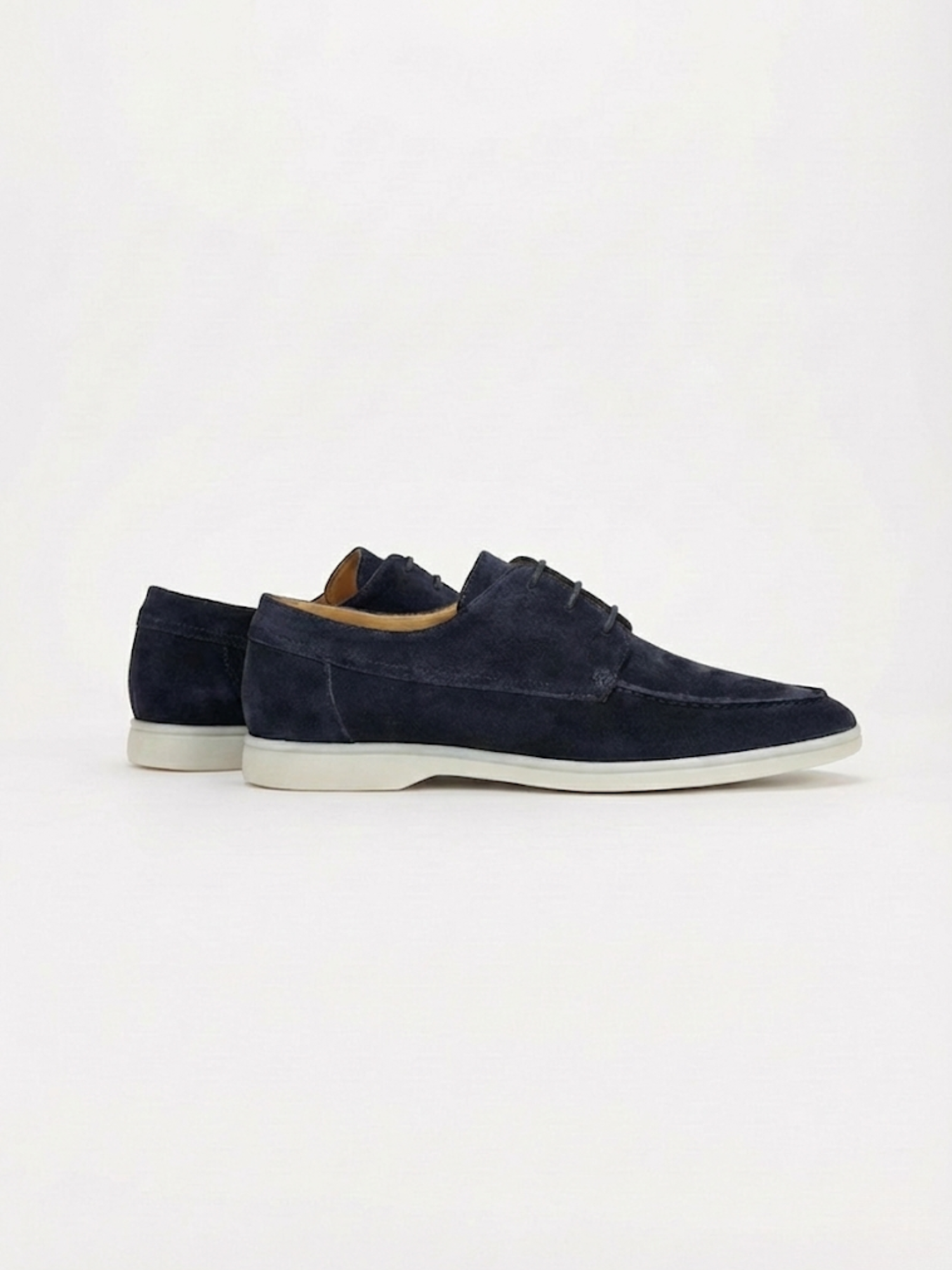 Aurevien | Men’s Suede Heritage Lace-Up Loafers