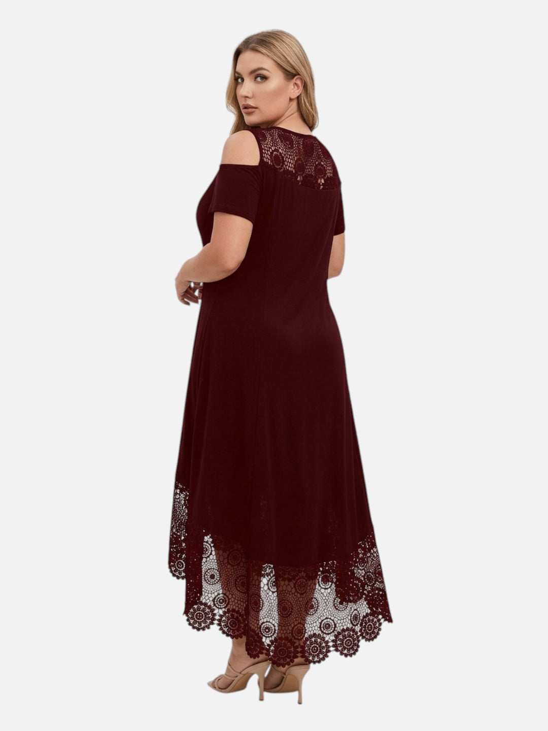 Women’s Plus Size A-Line Dress for Wedding Guest and Parties