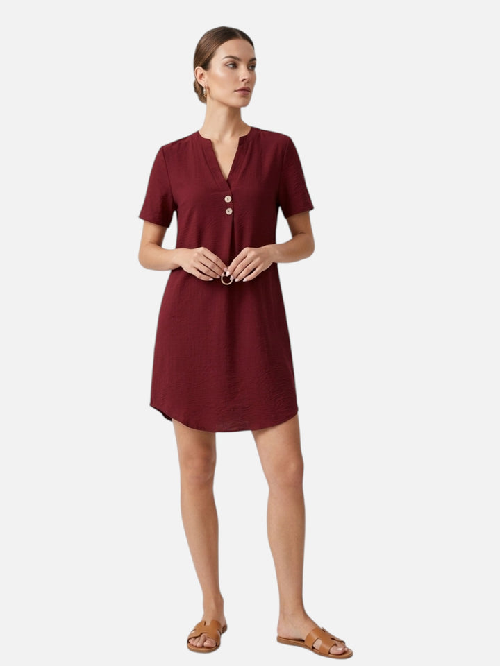 Women’s Midi Dress Lightweight Summer Spring Outfit Casual Elegant