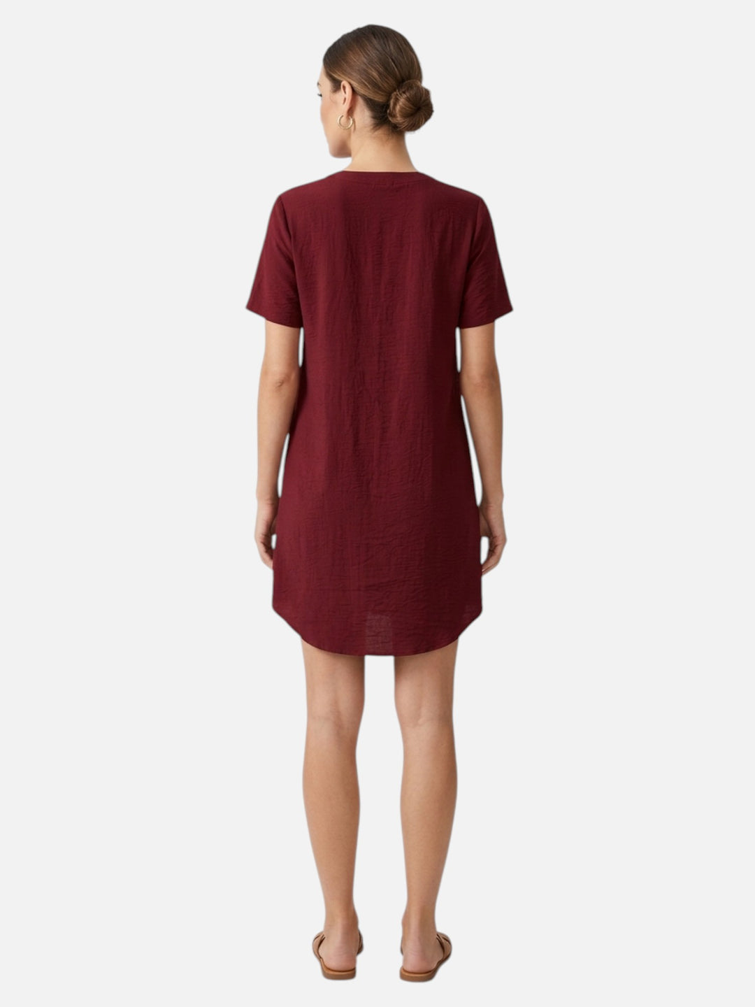 Women’s Midi Dress Lightweight Summer Spring Outfit Casual Elegant