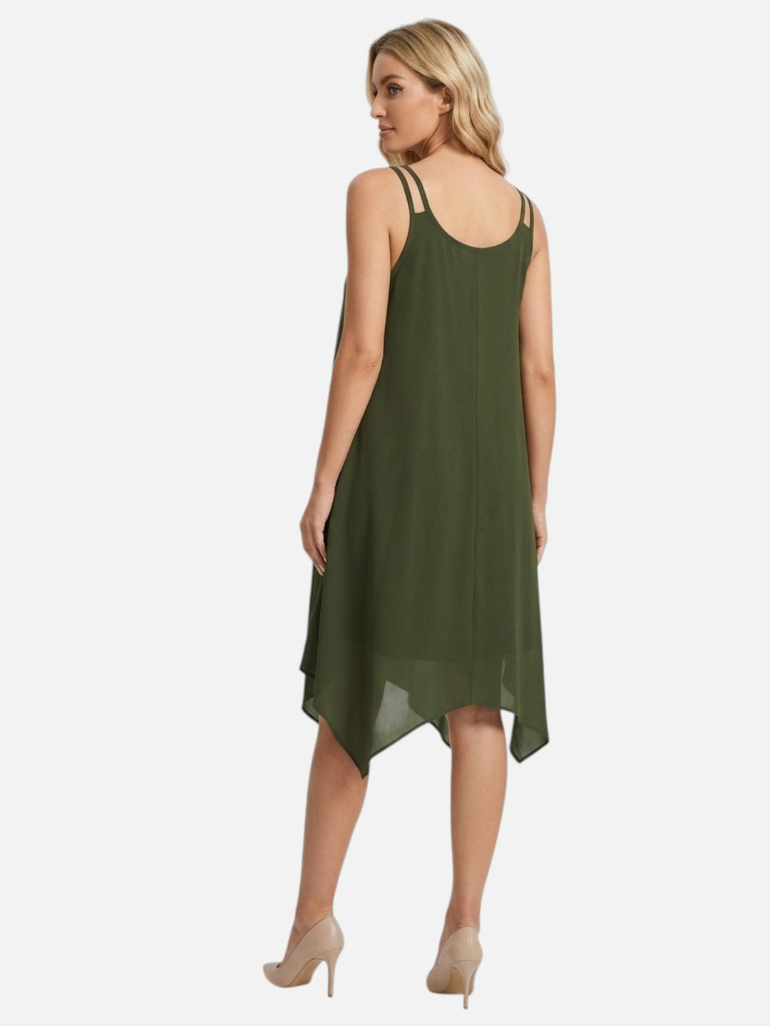 Plus Size Strapless Midi Dress for Wedding Guest Formal Events