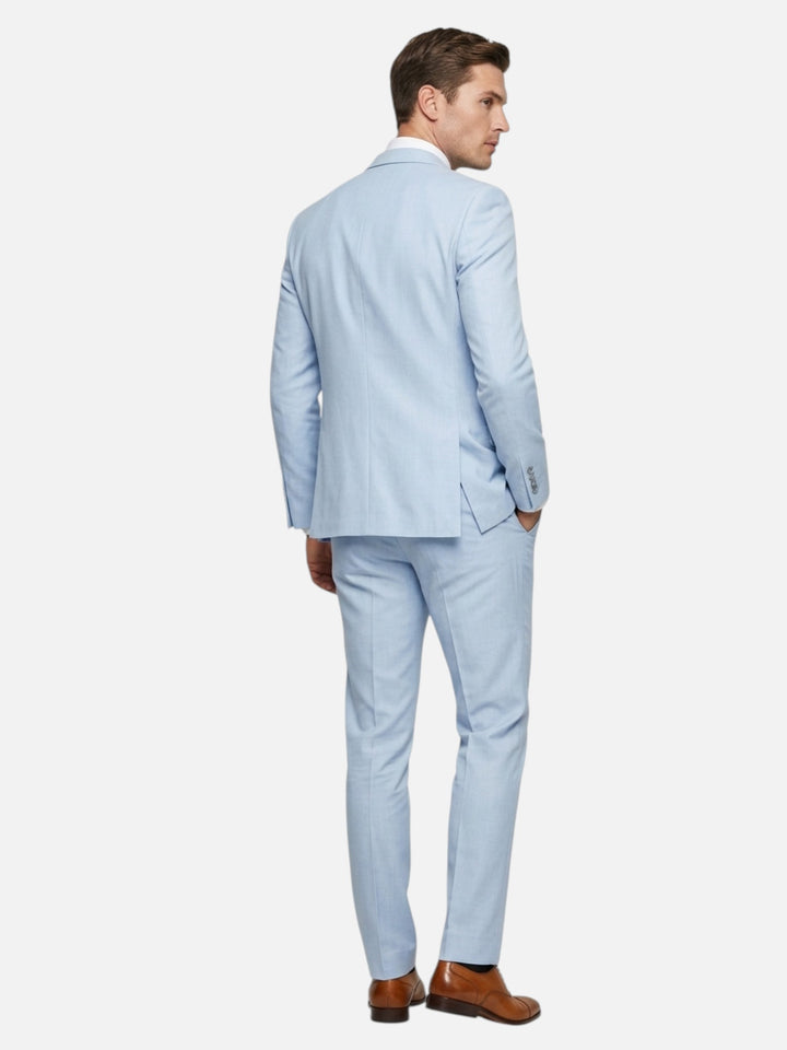 Men’s 3 Piece Wedding Suit Tailored Fit Classic Formal Wear