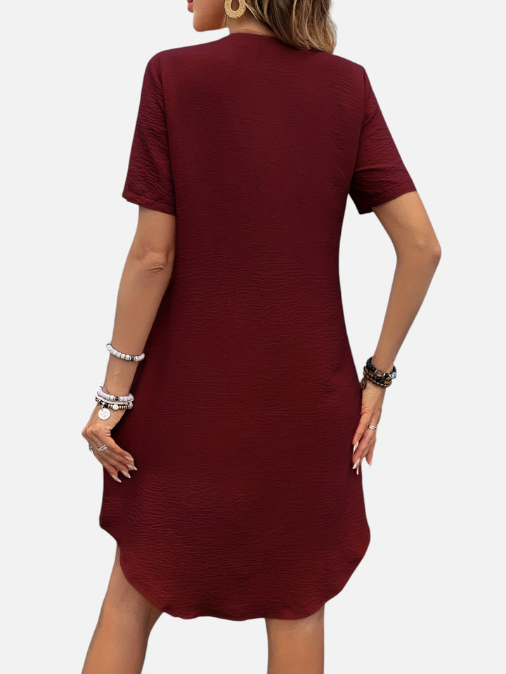 Women’s Midi Dress Lightweight Summer Spring Outfit Casual Elegant