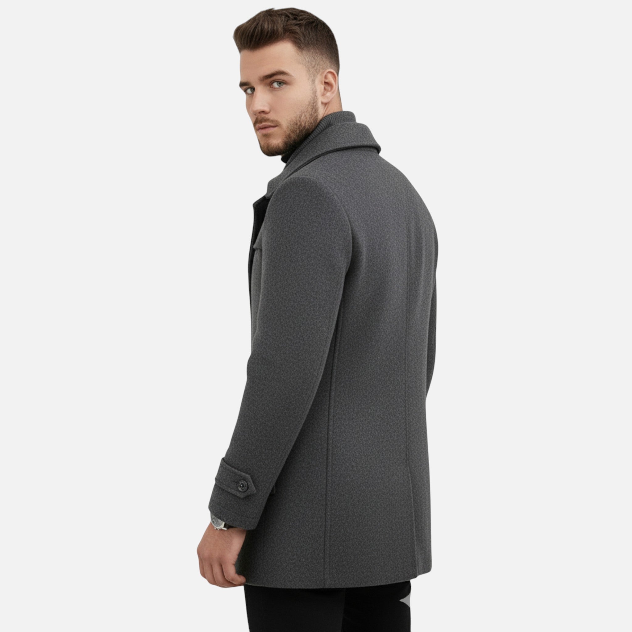 Aurevien | Men’s Heritage Wool Overcoat