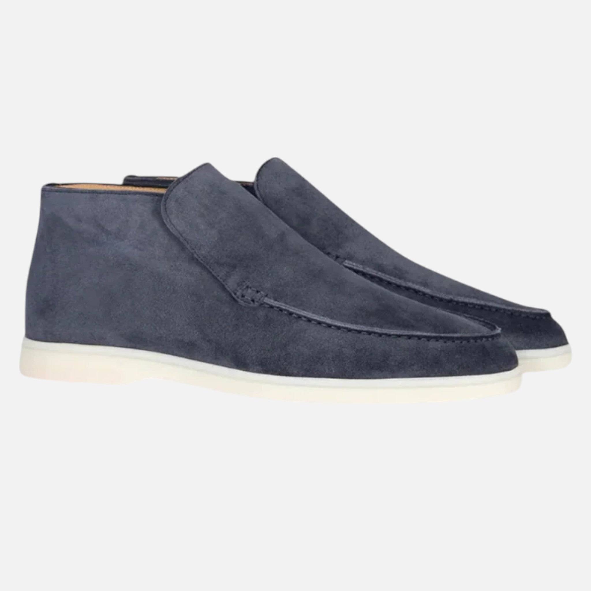 Aurevien | Men’s Suede Ankle Loafers – Heritage Suede