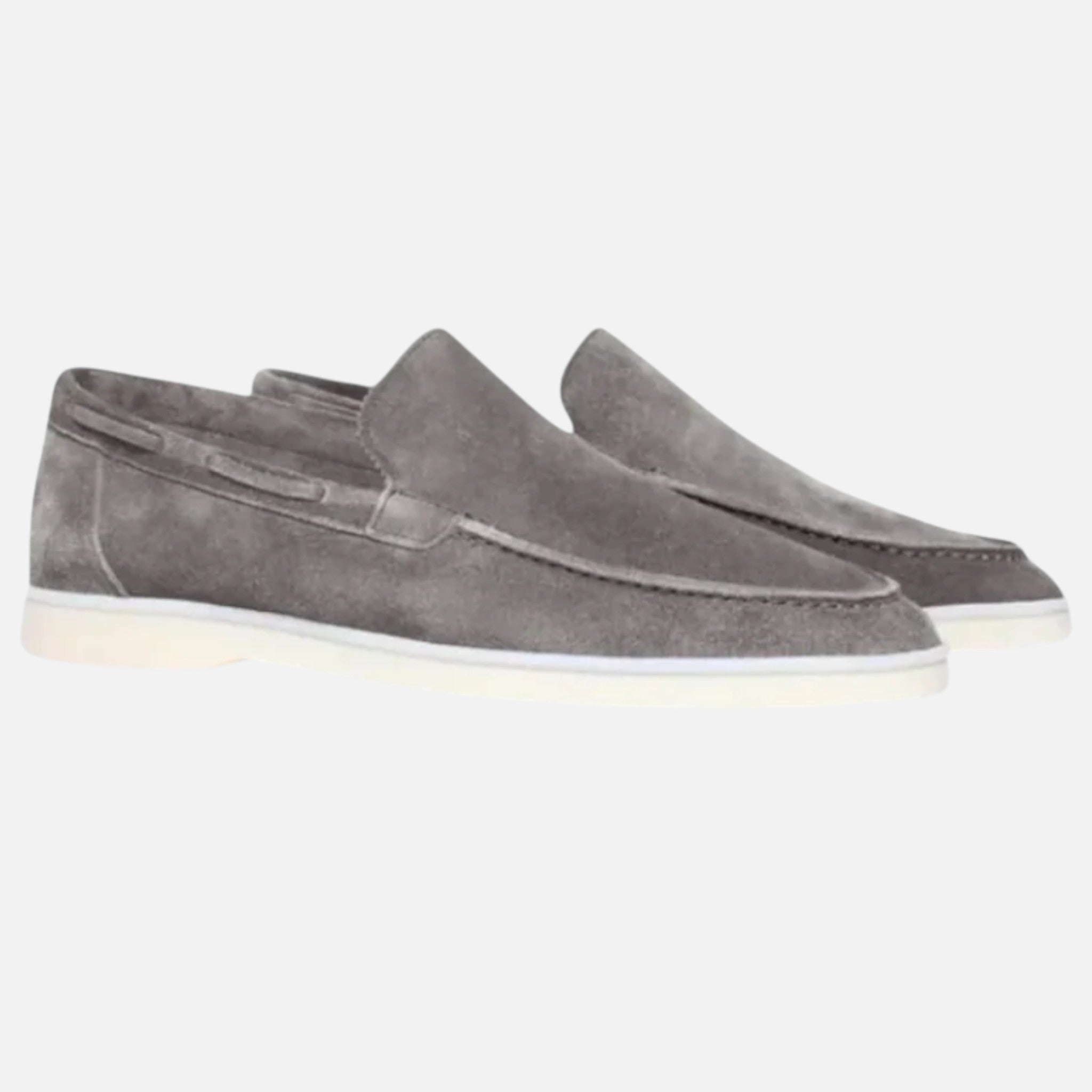 Aurevien | Men’s Suede Yacht Loafers – Riviera Heritage
