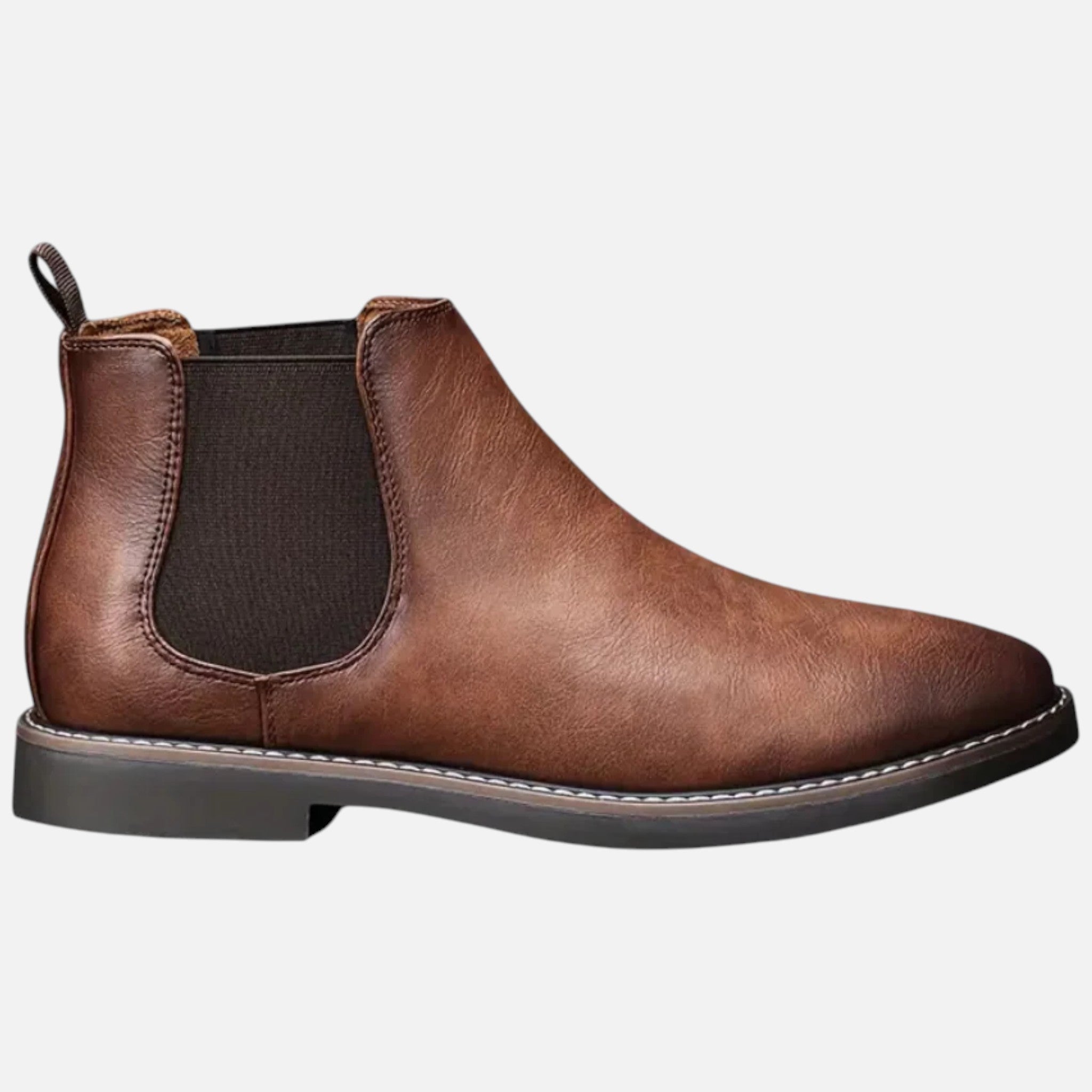 Aurevien | Men’s Two-Tone Leather Chelsea Boots – Heritage Cut