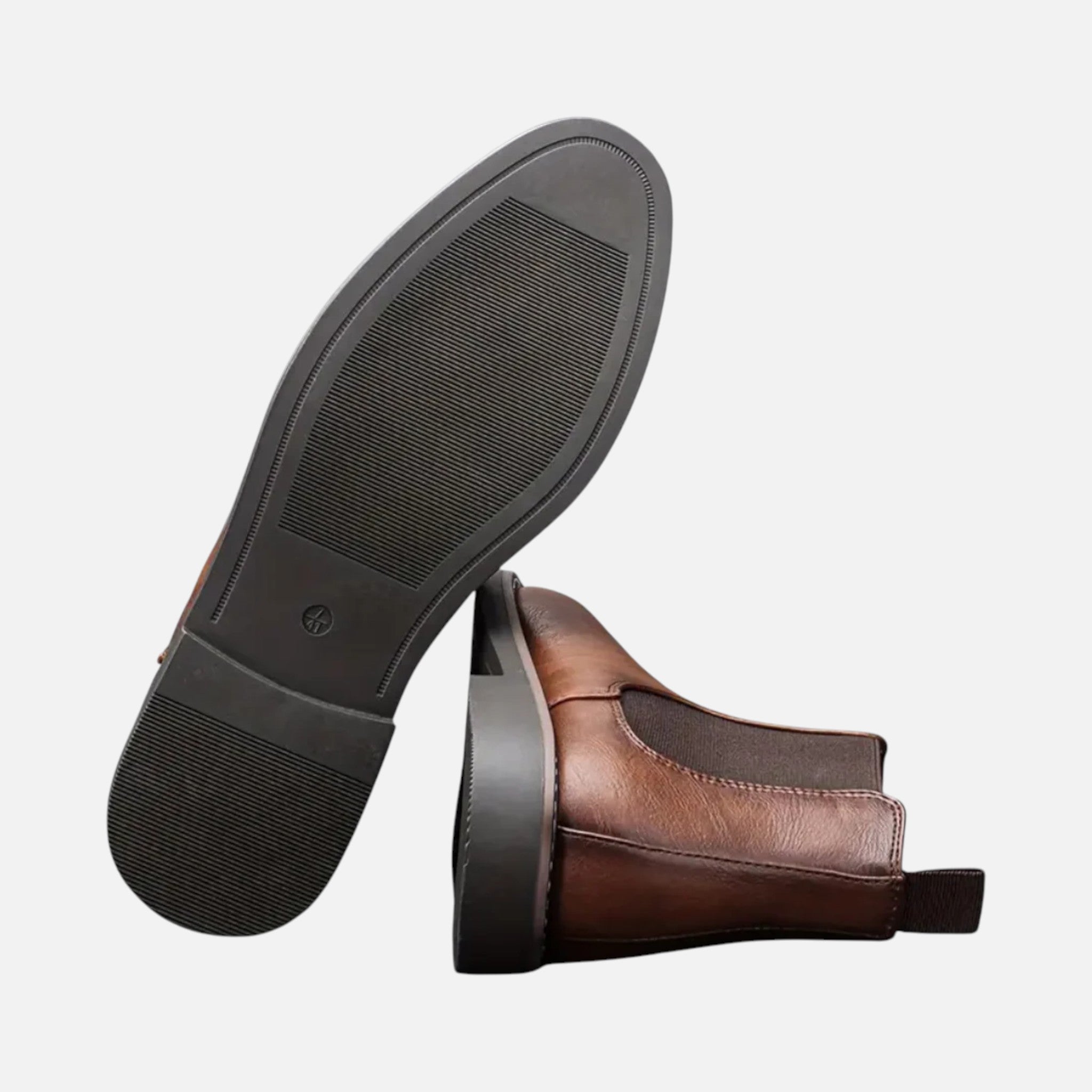 Aurevien | Men’s Two-Tone Leather Chelsea Boots – Heritage Cut