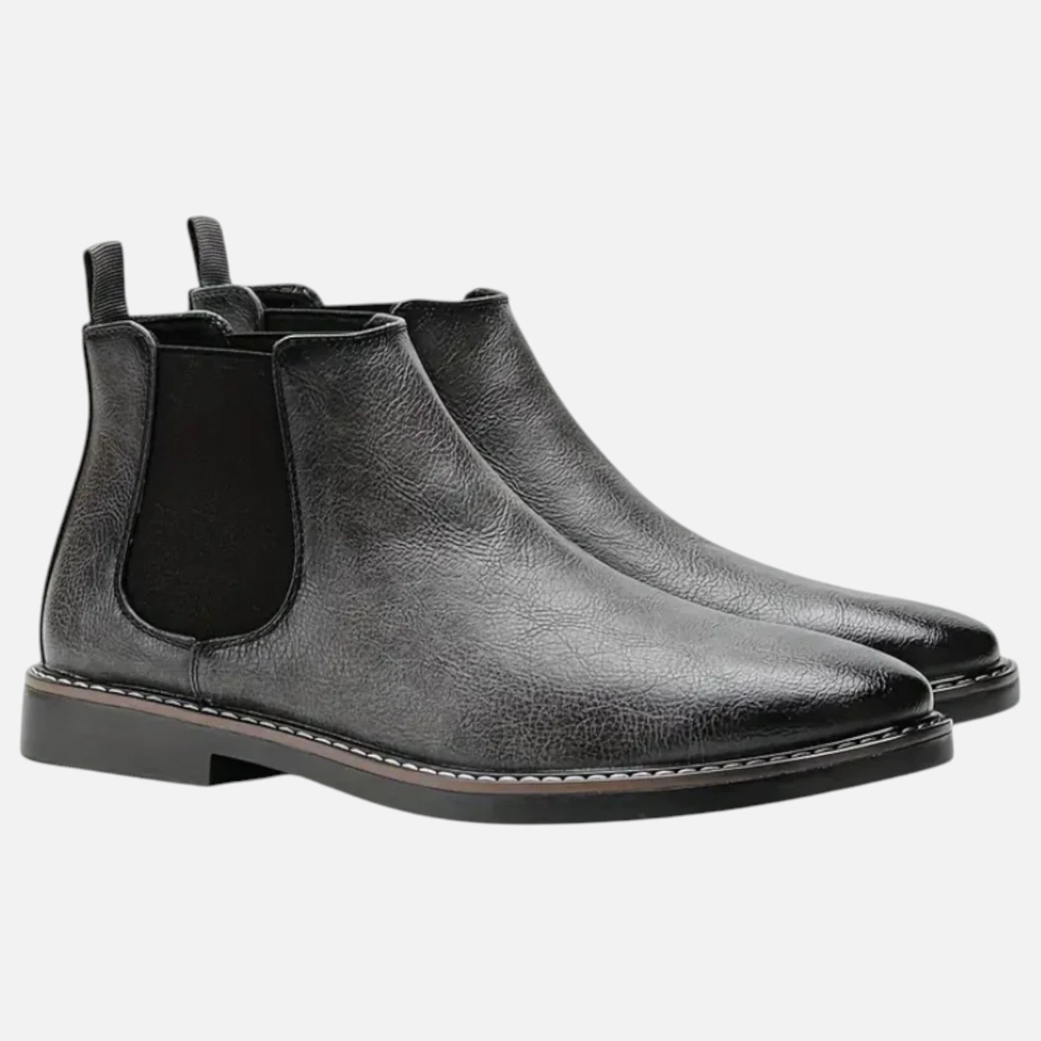 Aurevien | Men’s Two-Tone Leather Chelsea Boots – Heritage Cut