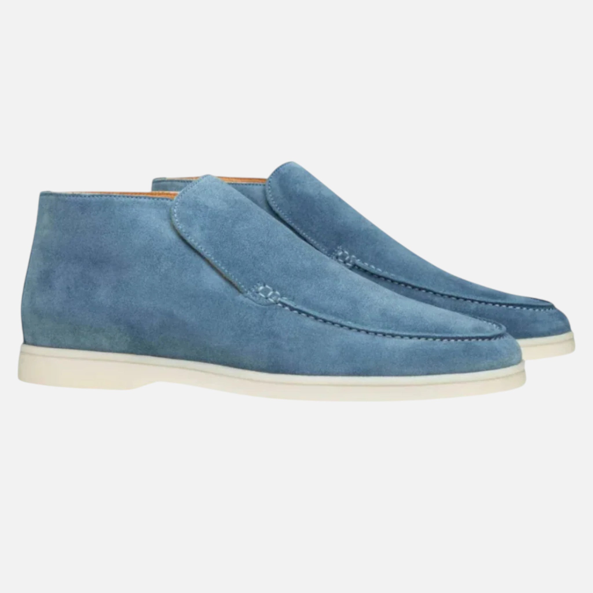 Aurevien | Men’s Suede Ankle Loafers – Heritage Suede