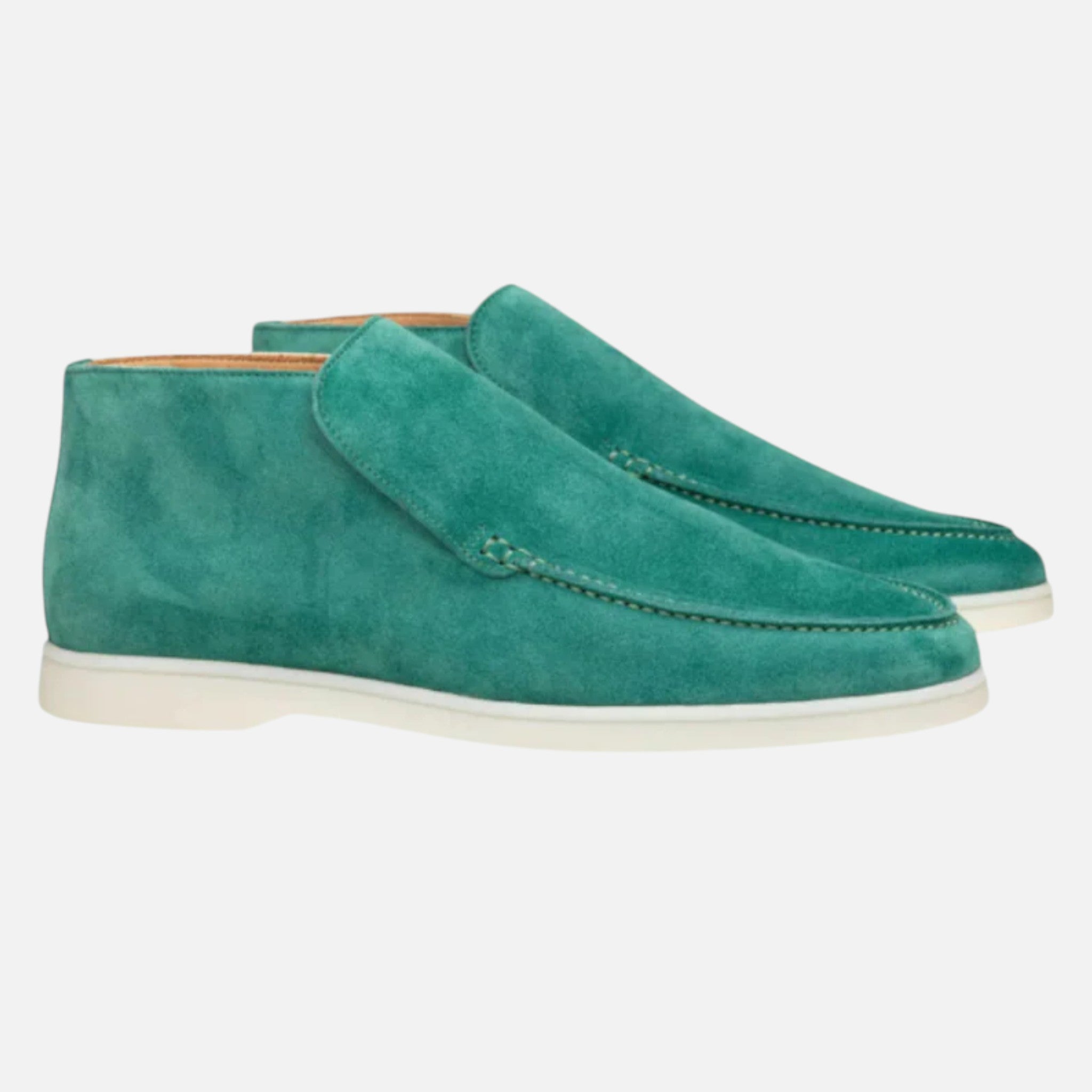 Aurevien | Men’s Suede Ankle Loafers – Heritage Suede