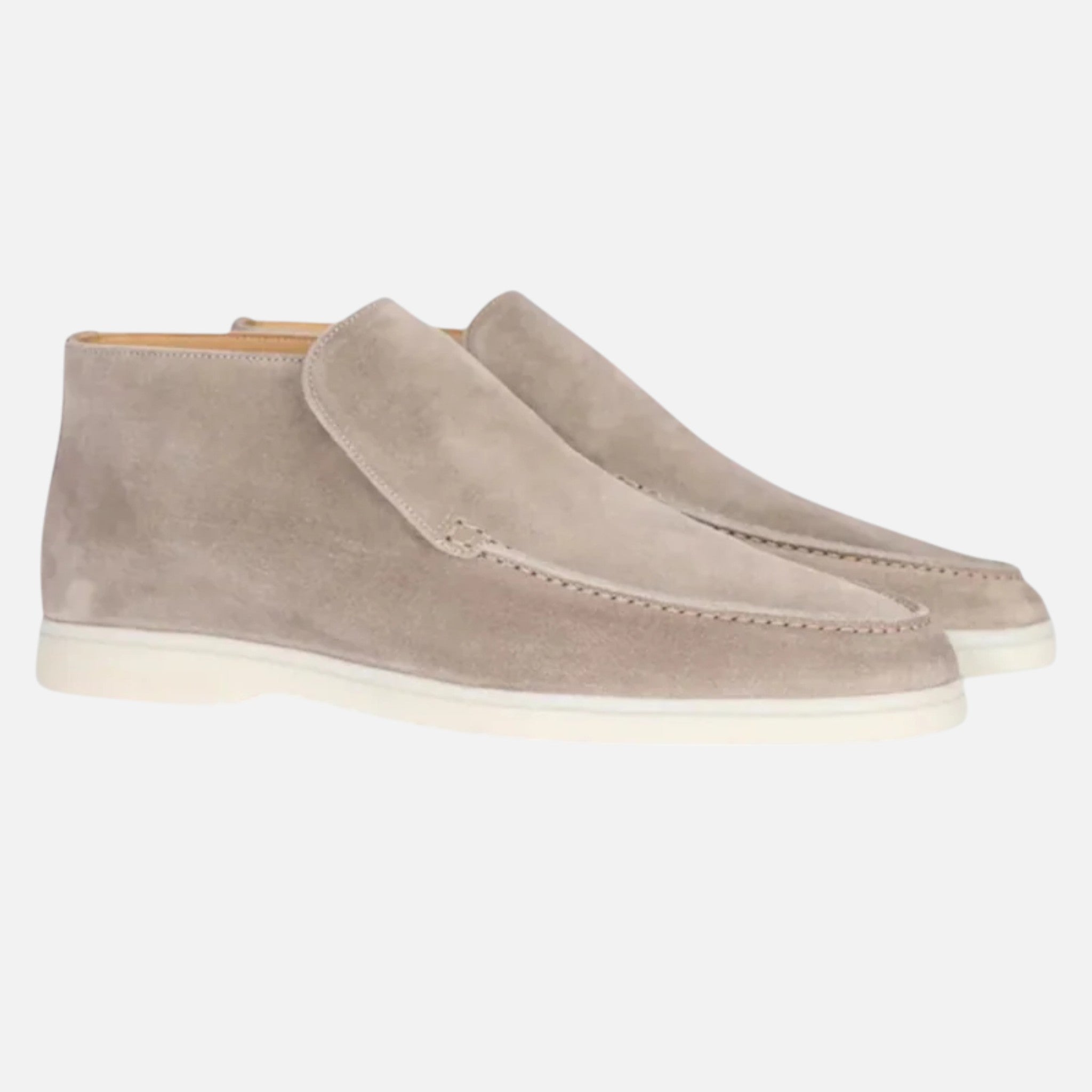 Aurevien | Men’s Suede Yacht Loafers – Riviera Heritage