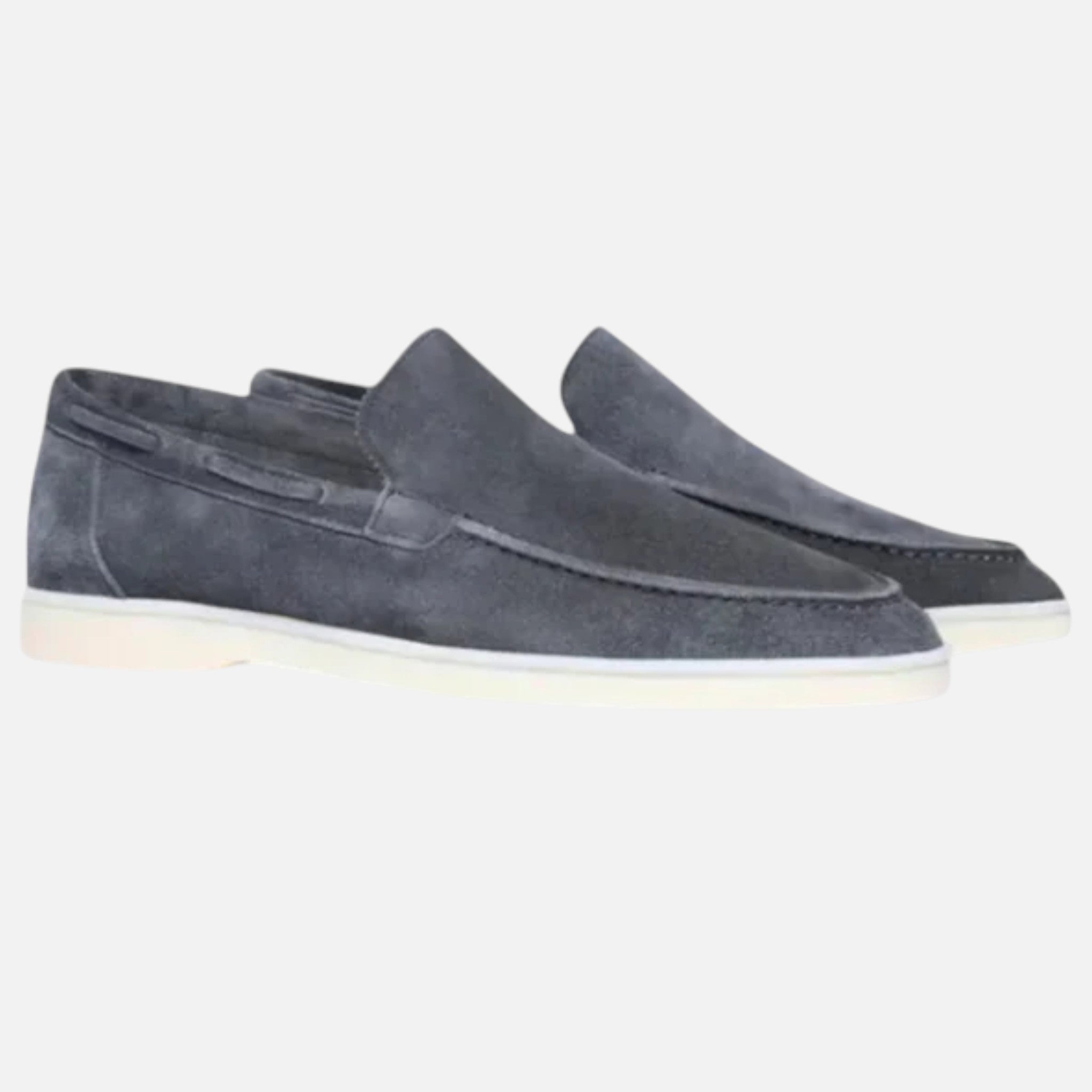 Aurevien | Men’s Suede Yacht Loafers – Riviera Heritage