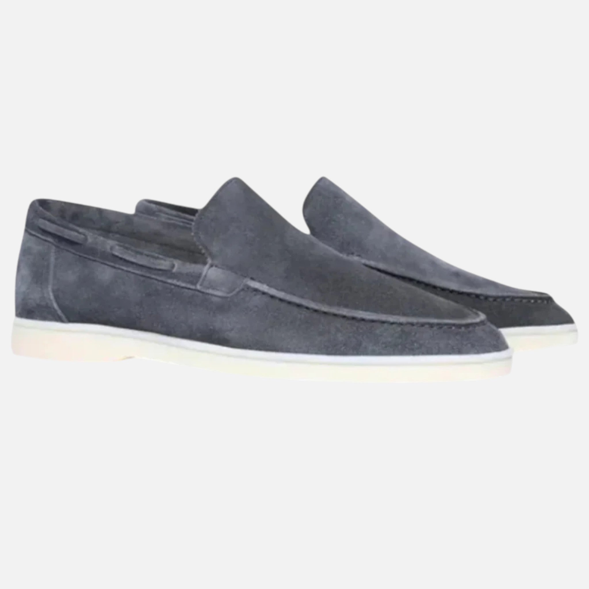 Aurevien | Men’s Suede Ankle Loafers – Heritage Suede