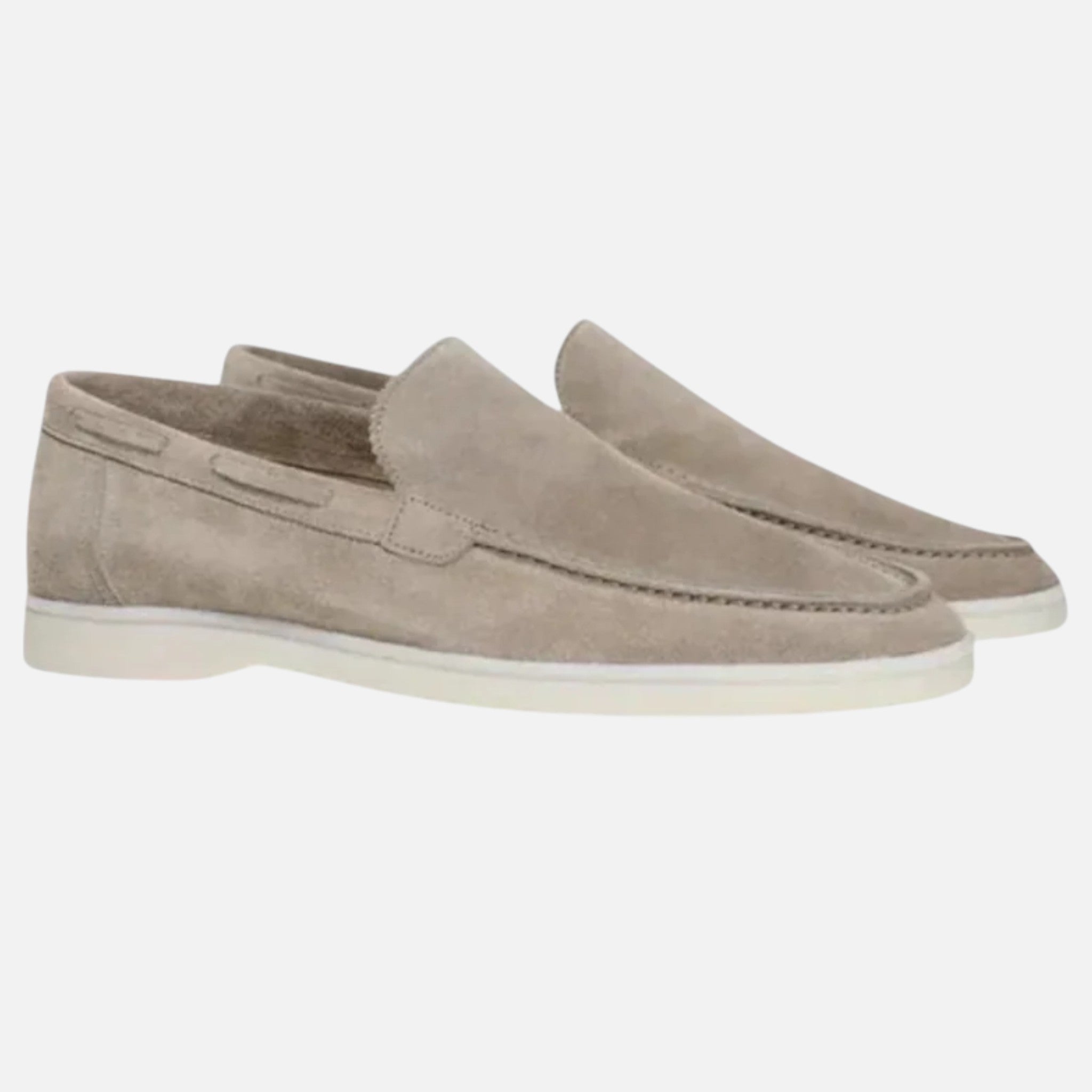 Aurevien | Men’s Suede Ankle Loafers – Heritage Suede