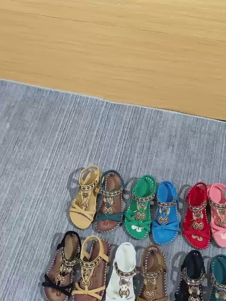 Women’s Comfortable Summer Sandals Open Toe Cushioned Walking